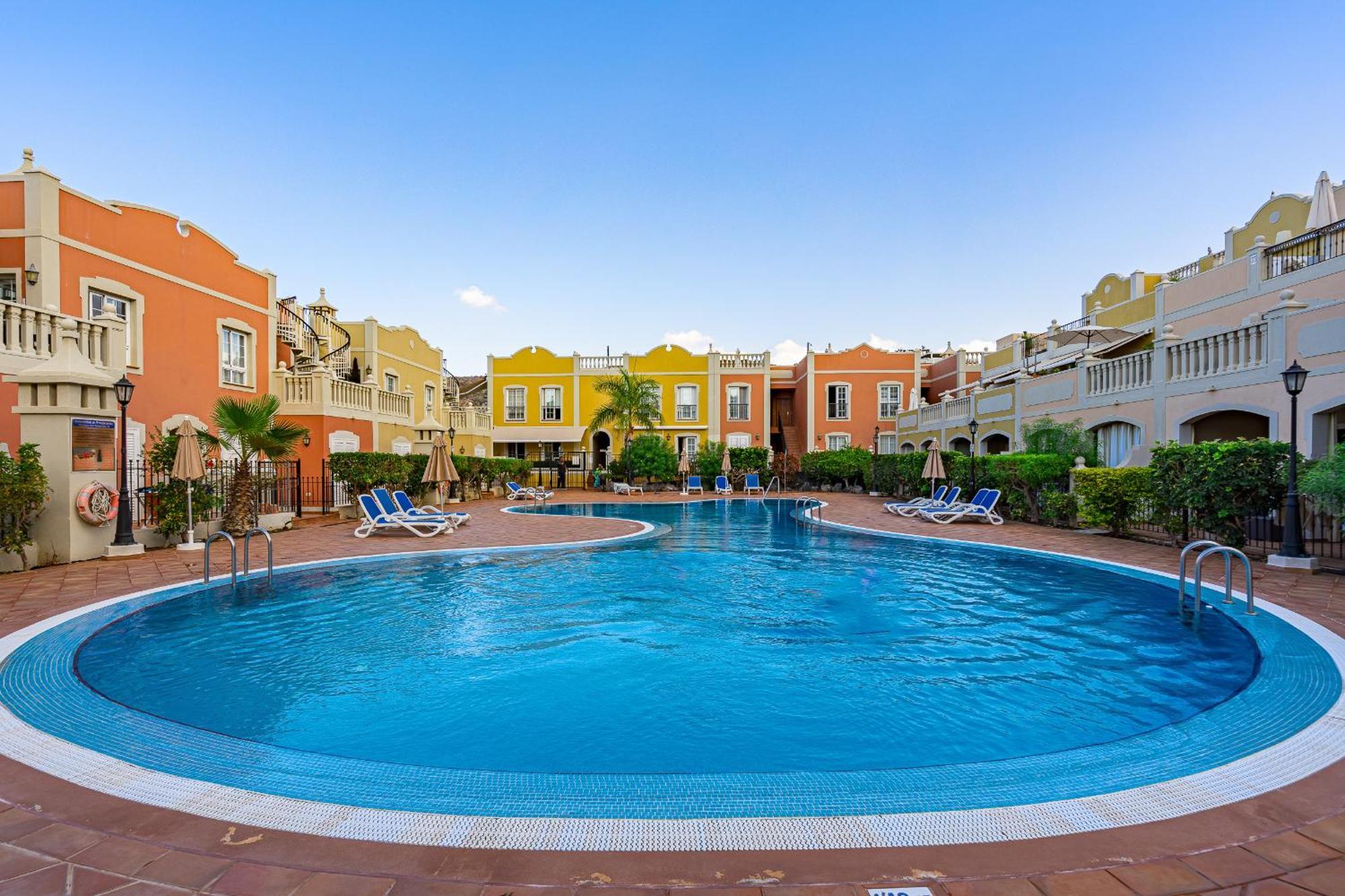 Paraiso Palm Mar Beautiful & Bright Renovated Apartment With Air Conditioning Екстер'єр фото